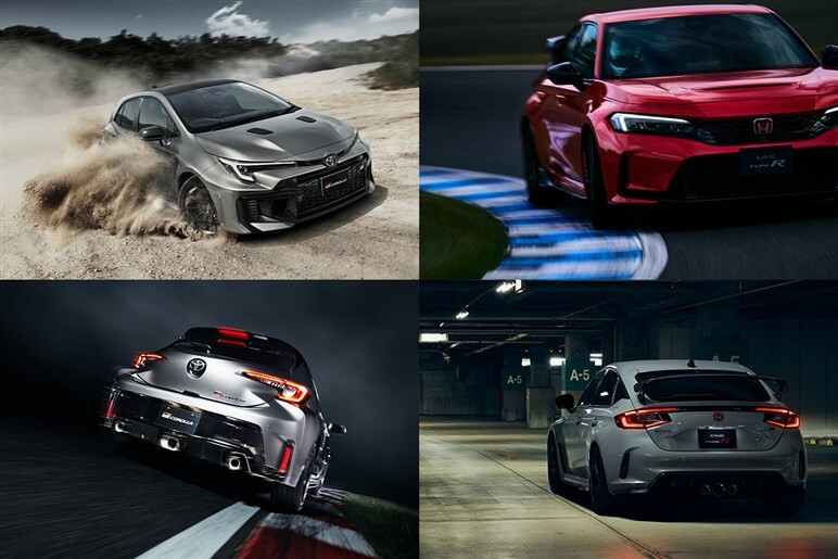 【どっちが好み？】間口の広い「GRカローラ」か硬派な「シビックタイプR」か…色々比較し見えた共通点と相違点