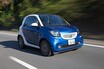 新型スマートフォーツー試乗。回転半径3.3m＆上質な走りと質感