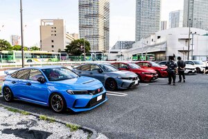 A PIT東雲で毎月開催されている早朝イベント！100台以上の“シビック愛”にあふれていた