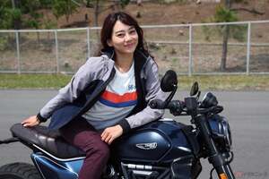 その佇まいは「さりげドゥカティ」?? 初めての輸入車、大型バイクにも最適な「スクランブラー・ナイトシフト」にアクティブバイク女子の指出瑞貴が挑戦!! イケメン度は星3つ!!