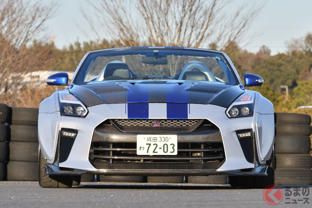 超ド級 Gt Rロードスター がガチで目立つ カスタムカーがなぜレンタカーに くるまのニュース 自動車情報サイト 新車 中古車 Carview