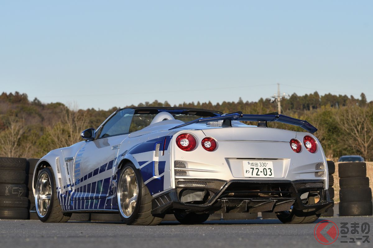 超ド級 Gt Rロードスター がガチで目立つ カスタムカーがなぜレンタカーに くるまのニュース 自動車情報サイト 新車 中古車 Carview