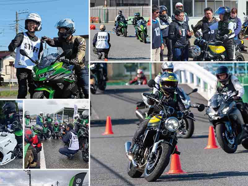 カワサキの体験型ライディングスクール「Safe Riding Program in