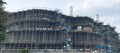 高速道路直上70mの岩塊、異例の掘削作業…上信越道・北野牧工事の見学