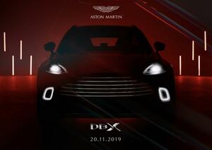 アストンマーティン初のSUV「DBX」の正式発表日が11月20日に決定！ 日本での予定販売価格は2299万5000円と予告
