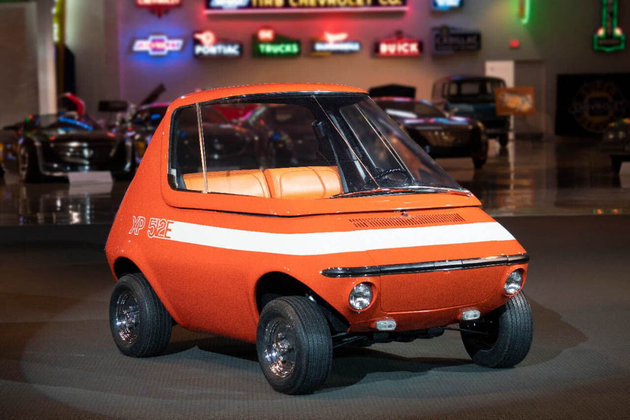GMが作ったおむすび型の可愛いマイクロEVを知ってる？ オープン走行も可能なコンセプトカー「XP 512E」とは