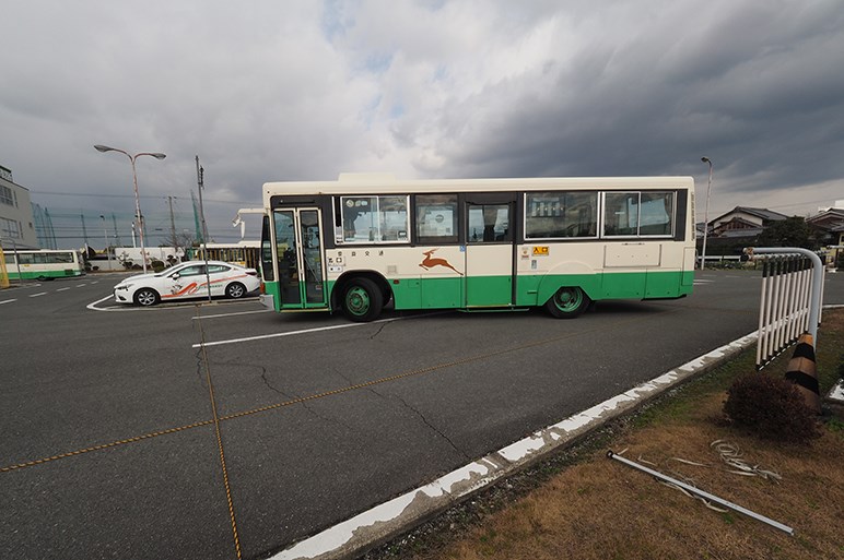 バスマニアの星・奈良交通の安全運転研修会にはバス運転手のトップガンが集まっていた