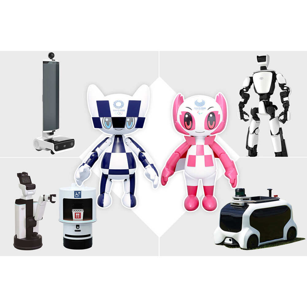 トヨタ、東京2020オリンピック・パラリンピックを個性あるロボット達でサポート