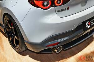 マツダ新型「5ドアハッチバック」登場!? 2.5Lの「爆速ターボ」×ド迫力“専用エアロ”の「ガチガチ仕様」！ レース“魂”の「MAZDA3」登場なるか