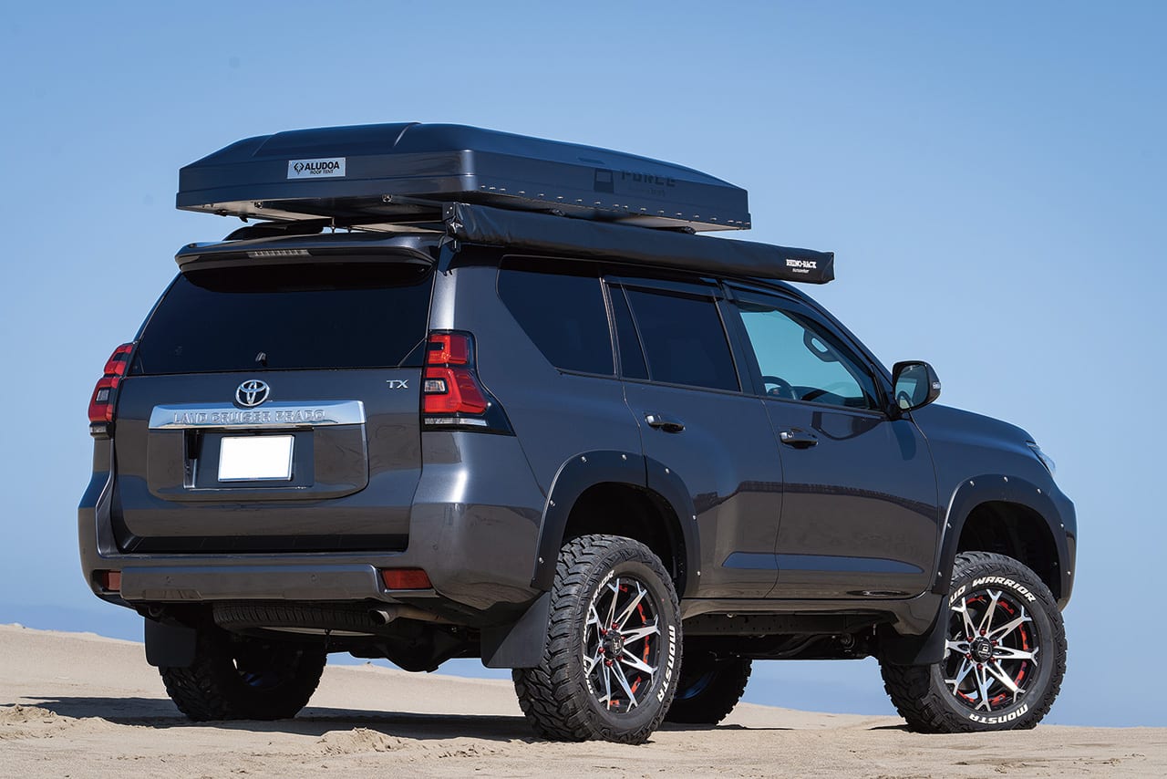 旅してキャンプして車中泊 トヨタ ランドクルーザープラド これぞオーバーランダーの醍醐味 スタイルワゴン ドレスアップナビ 自動車情報サイト 新車 中古車 Carview