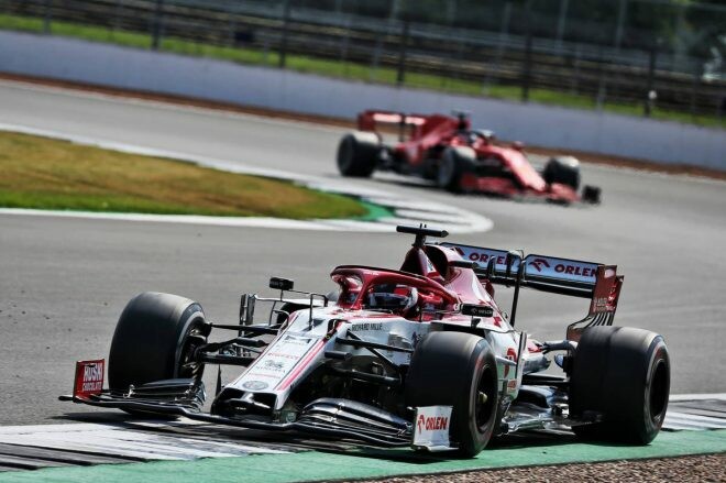 ライコネン「タイヤにひどい振動が起きて、ペースを落とすことを強いられた」：アルファロメオ F1第5戦決勝