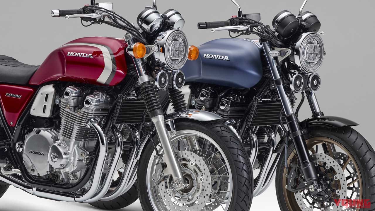さらば空冷4気筒ビッグネイキッド ホンダ Cb1100 Ex Rs ファイナルエディション 登場 Webヤングマシン 自動車情報サイト 新車 中古車 Carview