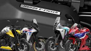 Eクラッチ普及計画発動！ ホンダがEクラッチ新搭載の5車を発表、日本では400ccクラスに展開か