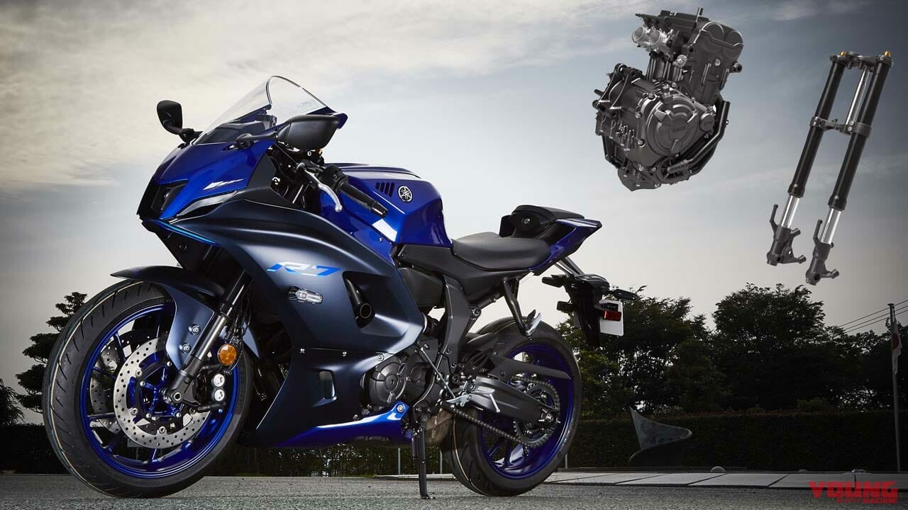 ヤマハ新型「YZF-R7」と「MT-07」は何が違う？ 撮り下ろし写真で徹底比較！