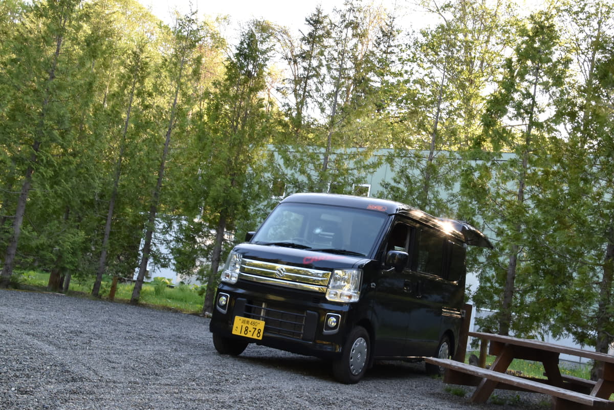 軽キャンピングカー は本当に使えるのか 北海道 ほぼ１周 ガチで 2週間車中泊 してわかったこと Auto Messe Web 自動車情報サイト 新車 中古車 Carview