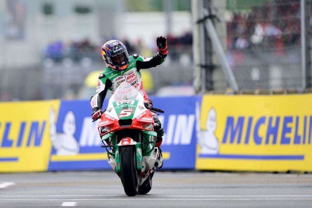 波乱のフランスGP制したザルコ、”魔法”のような勝利がホンダのファクトリー昇格の追い風に？