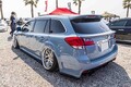 カスタム難題のスバルBR型「レガシィ」を超車高短に！ トヨタ「86」用のエアサスやアーム類を流用