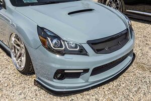 カスタム難題のスバルBR型「レガシィ」を超車高短に！ トヨタ「86」用のエアサスやアーム類を流用