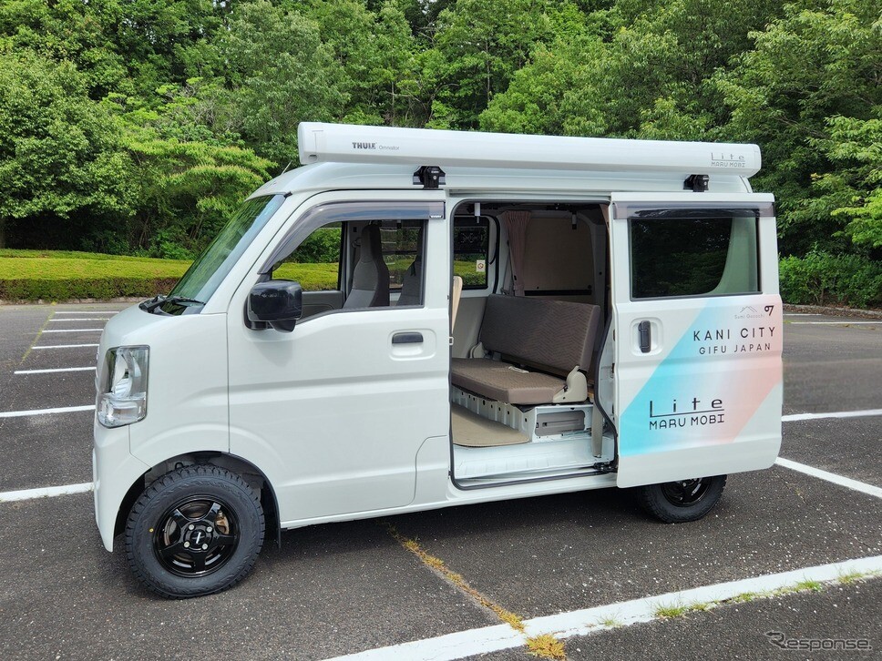 スズキ『エブリイ』が災害時は「シェルター」に、軽キャンピングカーの新たな可能性