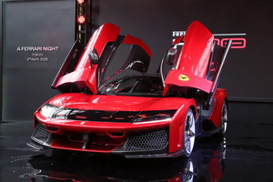 イタリア大使館でフェラーリF80が日本初お披露目！【特別な顧客向けイベント、ア・フェラーリ・ナイト開催】