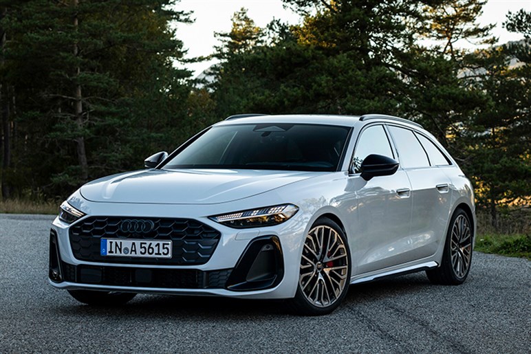 【かっこいいぞ…】アウディ新型「A5」＆「S5」公開！　実質A4の後継モデルはファストバックの5ドアとワゴンを設定