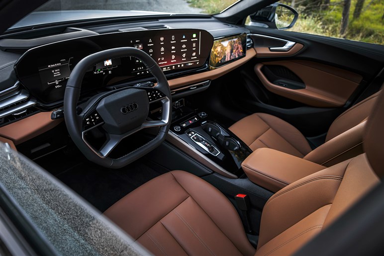 【かっこいいぞ…】アウディ新型「A5」＆「S5」公開！　実質A4の後継モデルはファストバックの5ドアとワゴンを設定