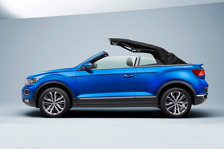 フォルクスワーゲン、コンパクトSUV「T-Roc」のオープン版を世界初披露