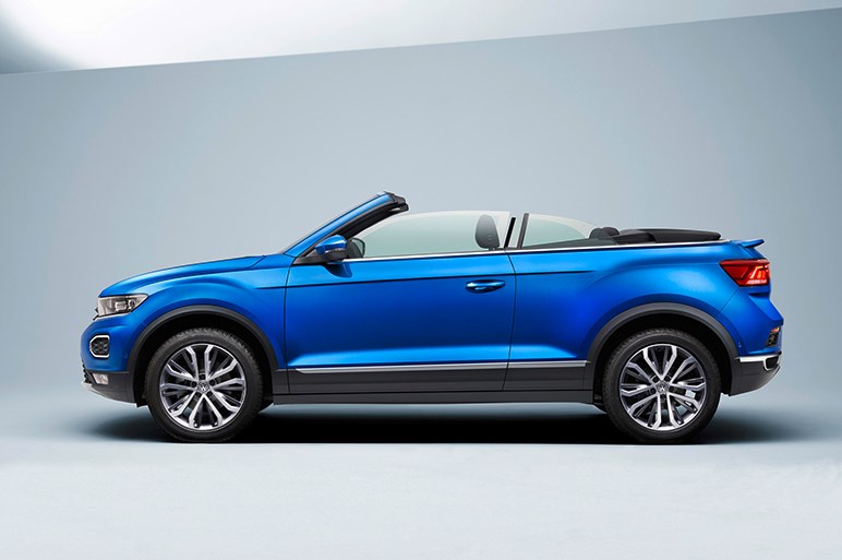 フォルクスワーゲン、コンパクトSUV「T-Roc」のオープン版を世界初披露