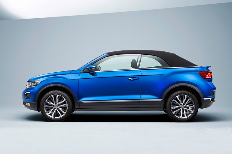 フォルクスワーゲン、コンパクトSUV「T-Roc」のオープン版を世界初披露