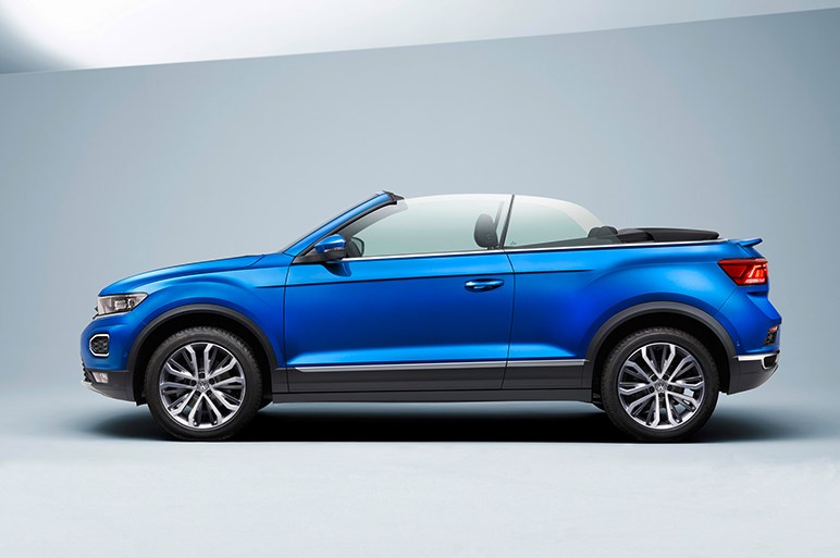 フォルクスワーゲン、コンパクトSUV「T-Roc」のオープン版を世界初披露