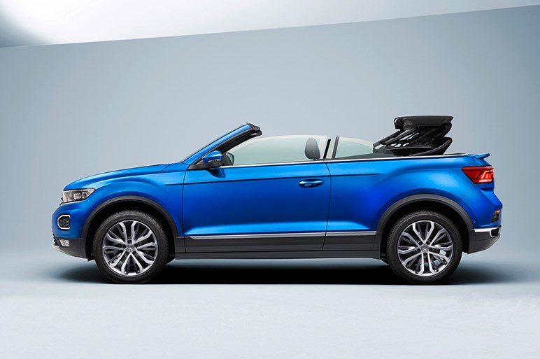 フォルクスワーゲン、コンパクトSUV「T-Roc」のオープン版を世界初披露