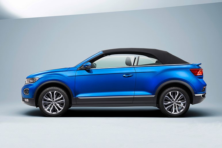 フォルクスワーゲン、コンパクトSUV「T-Roc」のオープン版を世界初披露