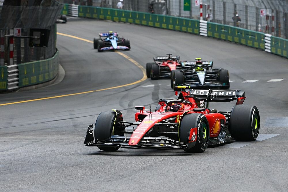 フェラーリの戦略にサインツJr.が不満「もうちょっとピットイン待てたんじゃ？」｜F1モナコGP