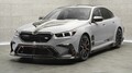 【チューンナップM5】マンソリーがBMW M5向けに発表した850馬力、大量のカーボン、黒の22インチホイール、トリプルマフラーが賛否両論を呼んでいる！