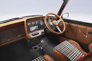 約1500万円！ 新「“ちいさな”高級車」がスゴイ！ レトロデザイン＆お洒落な「豪華内装」がステキ！ “馬力2倍アップ”で走りもアツい！ 手作りの「ウッド＆ピケット・ミニ by カラム」英国モデルって？