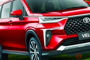 約297万円から！ トヨタ斬新「“7人乗り”ミニバンSUV」がスゴイ！ ライバル不在の新ジャンルに「とにかくカッコイイ」と反響も！「ジムニー級“最低地上高“」で3列シートミニバンに“新境地”切り拓く「ヴェロズ」東南アジア仕様とは！