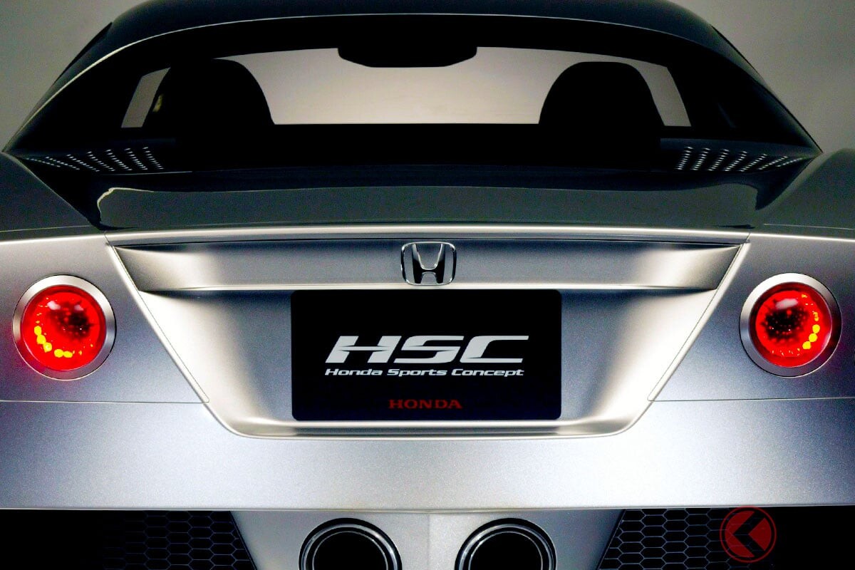 ホンダの純ガソリン「“2人乗り”スポーツカー」！ 超パワフルな「V型6気筒エンジン」をミッドに搭載！ スポーティな「ワイド＆ロー」を実現した“HSC”に熱視線！