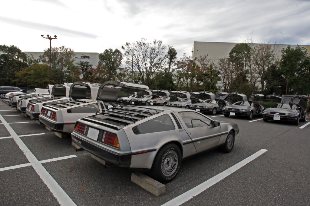 12台のデロリアンと愛あふれるオーナーが集結 Doc Delorean Owners Club Expo 19 外車王soken 自動車情報サイト 新車 中古車 Carview