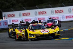 フェラーリ、ル・マン3連覇に向けて好発進……トップ3独占！　GT3はロッシ擁するWRTがクラストップ｜ル・マン24時間レース：6時間経過