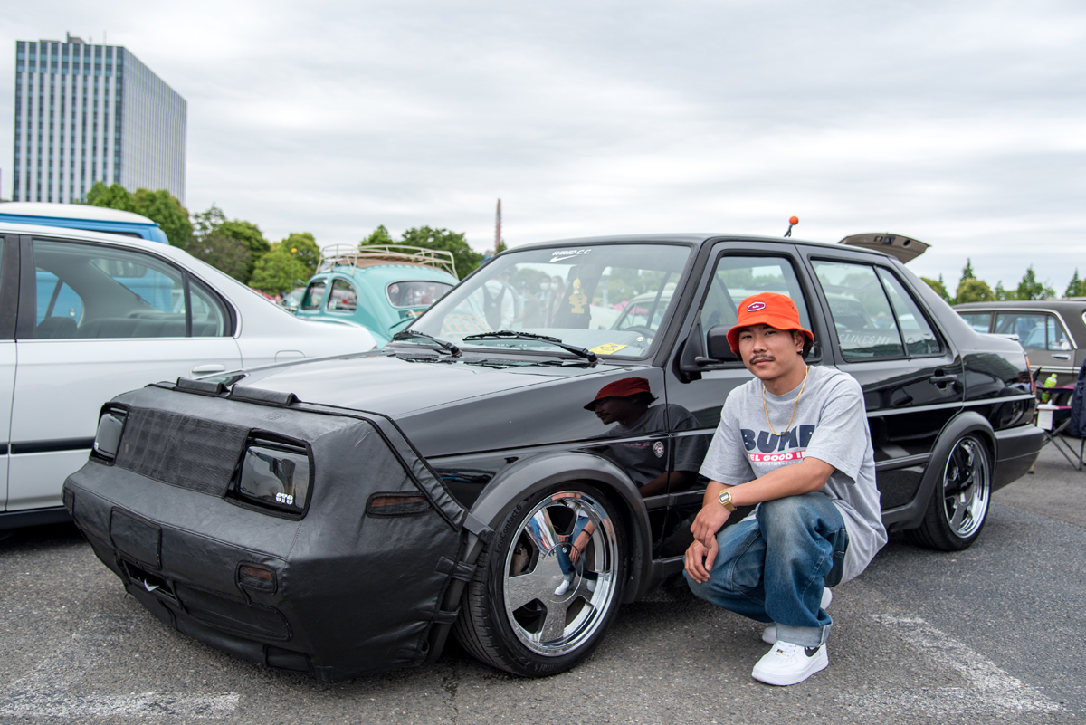 F40リムジン 原型ゼロのエクストレイル 超絶カスタムカー10台がお台場に集結した 34th Mooneyes Street Car Nationals Auto Messe Web 自動車情報サイト 新車 中古車 Carview