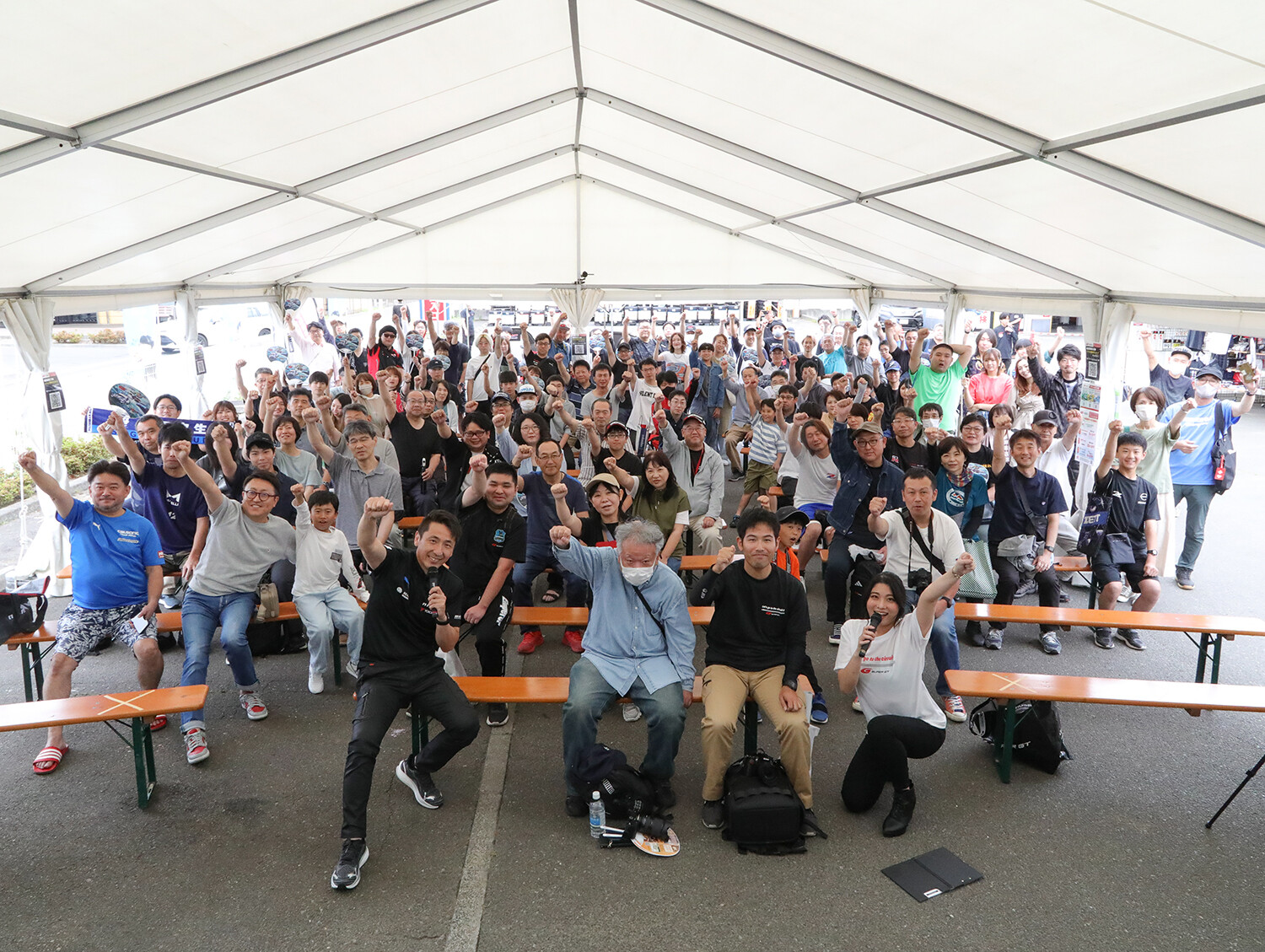 松田次生選手と大津弘樹選手によるぶっちゃけトーク炸裂に会場騒然!?　「SUPER GT EXPERIENCE サーキットに行こう!! in スーパーオートバックス・仙台泉加茂」が面白すぎた