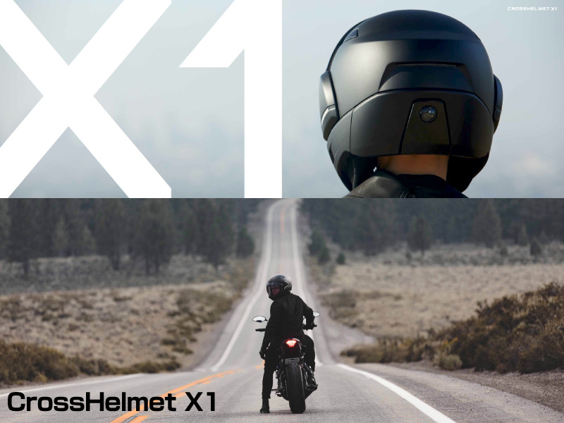 未来を先取り！量産型スマートヘルメット「CrossHelmet X1」及び「CrossHelmet X1-NKD」の試着会が12/12、DUCATI東名横浜店にて開催！