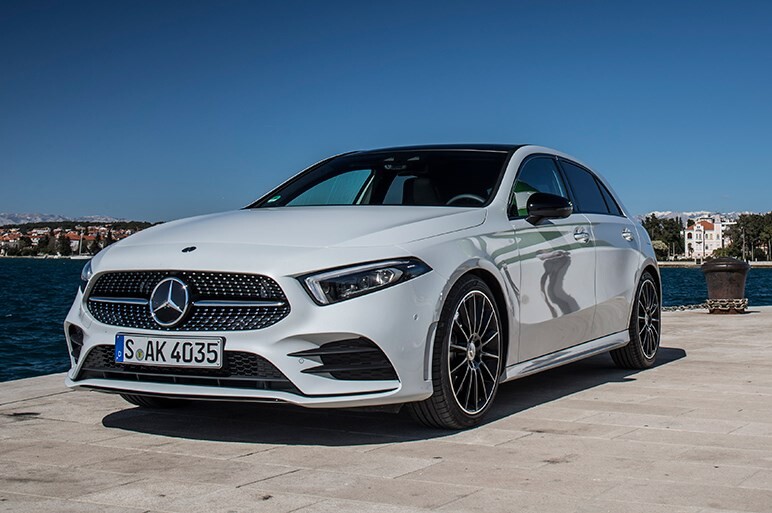 新型Aクラスは乗り心地でゴルフに並んだ。高度な先進技術にも注目