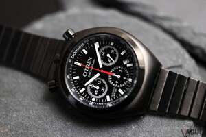 今度は、まっクロ「ツノクロノ」！ 無骨なオールブラックがカッコイイ、シチズンの名作アーカイブスが装い新たに