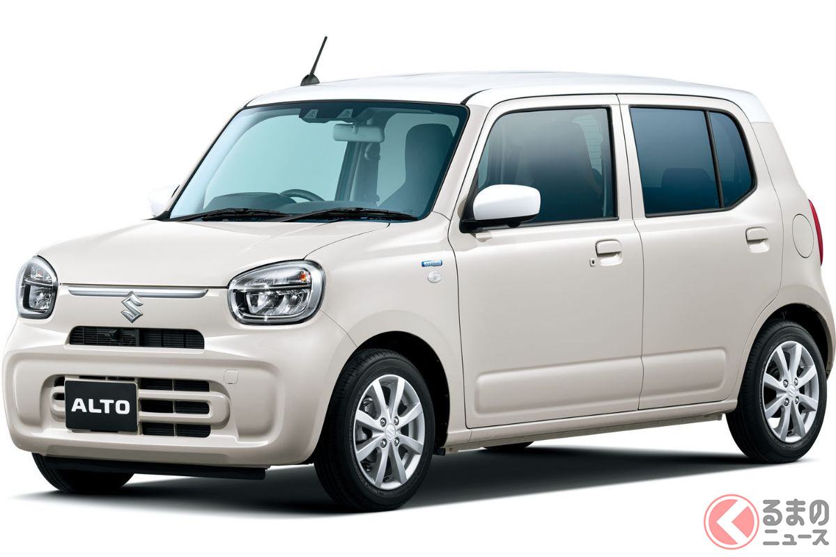 7年ぶり刷新したスズキ新型 アルト が発売 Hv仕様でも110万円切りの高コスパ 9代目の特徴は くるまのニュース 自動車 情報サイト 新車 中古車 Carview