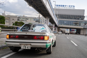 【気軽に愛車で走れる唯一の外国】1986年式『痛車』トヨタ・カリーナEDで韓国ドライブ！