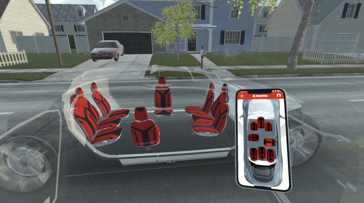 マグナ：よりフレキシブル且つ車内空間の有効活用が可能にデザインされた新しい車両シートエコシステムを発表