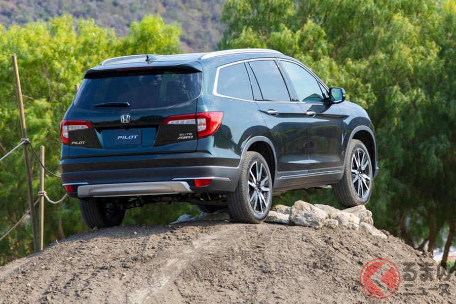 魅力的な3列suv ホンダ パイロット 空も飛べるほど快適 くるまのニュース 自動車情報サイト 新車 中古車 Carview
