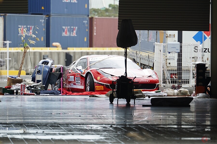 高潮で全損のフェラーリ51台…　海水を浴びた新車のフェラーリはその後どうなる？