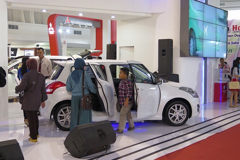 インドネシアのモーターショー、日本メーカー頑張る